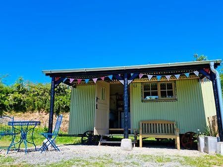 Pen Bryn Shepherd Hut เฮย์-ออน-วาย ภายนอก รูปภาพ