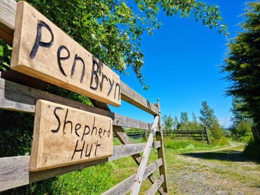 Pen Bryn Shepherd Hut เฮย์-ออน-วาย ภายนอก รูปภาพ