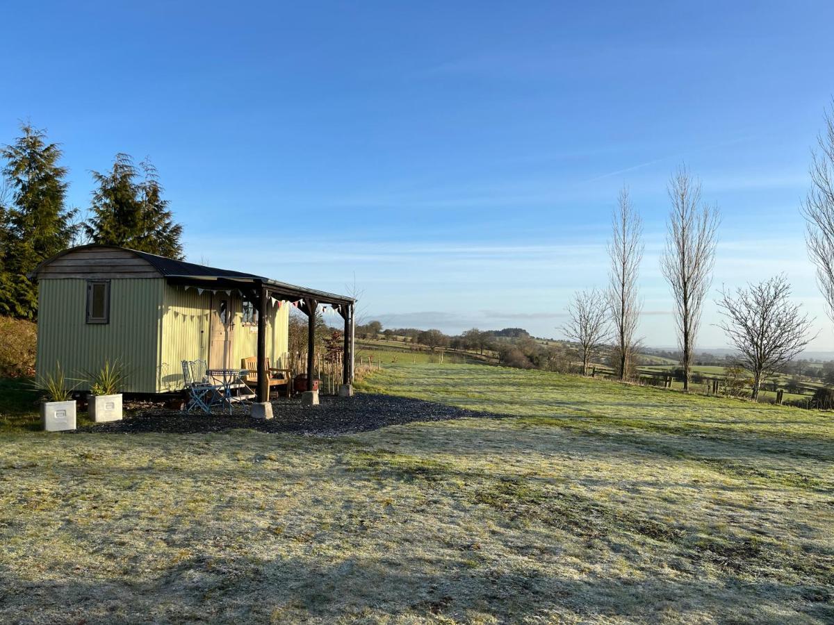 Pen Bryn Shepherd Hut เฮย์-ออน-วาย ภายนอก รูปภาพ